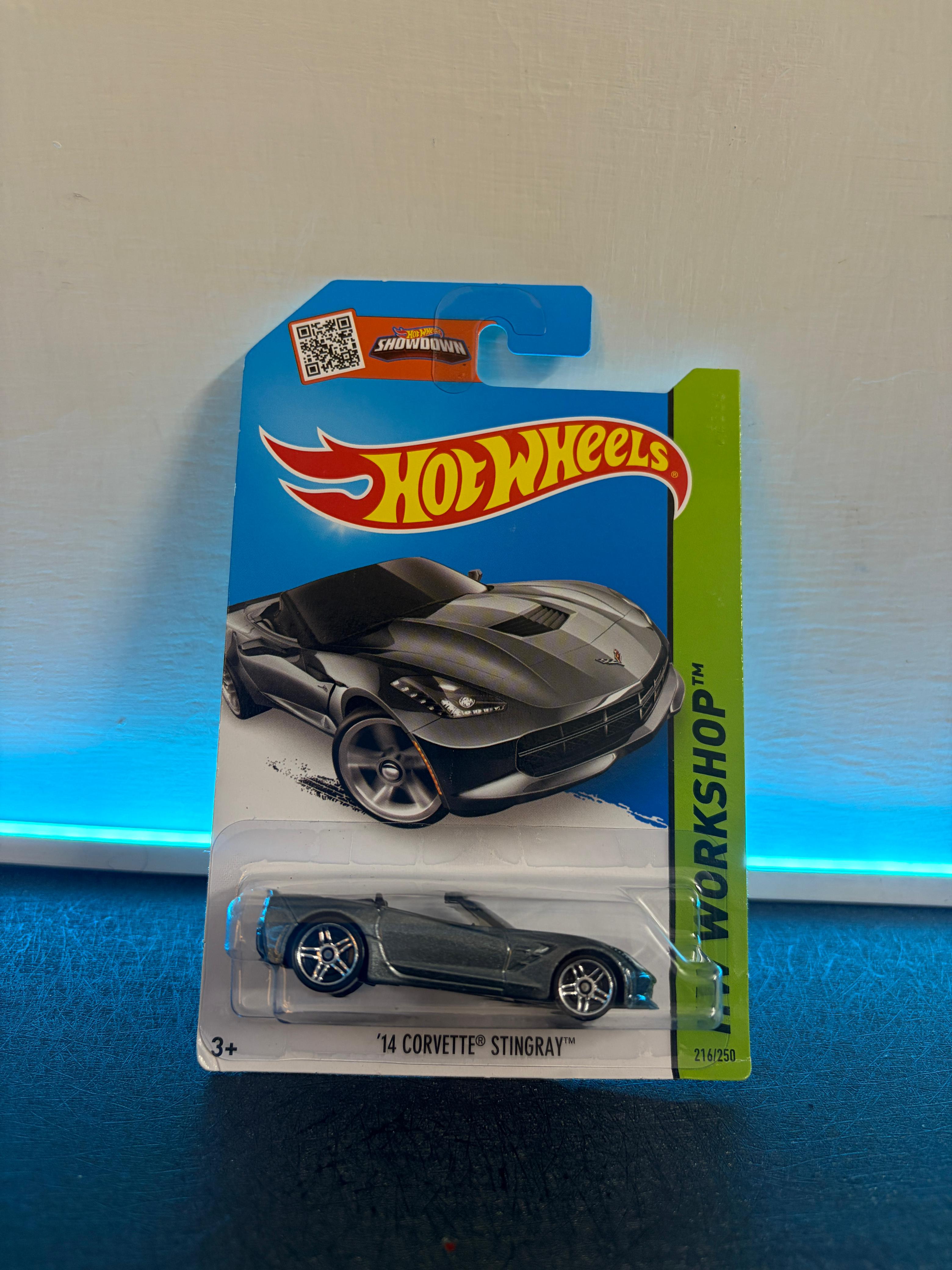 '14 Corvette Stingray Grey-US 2014 Imported Card
