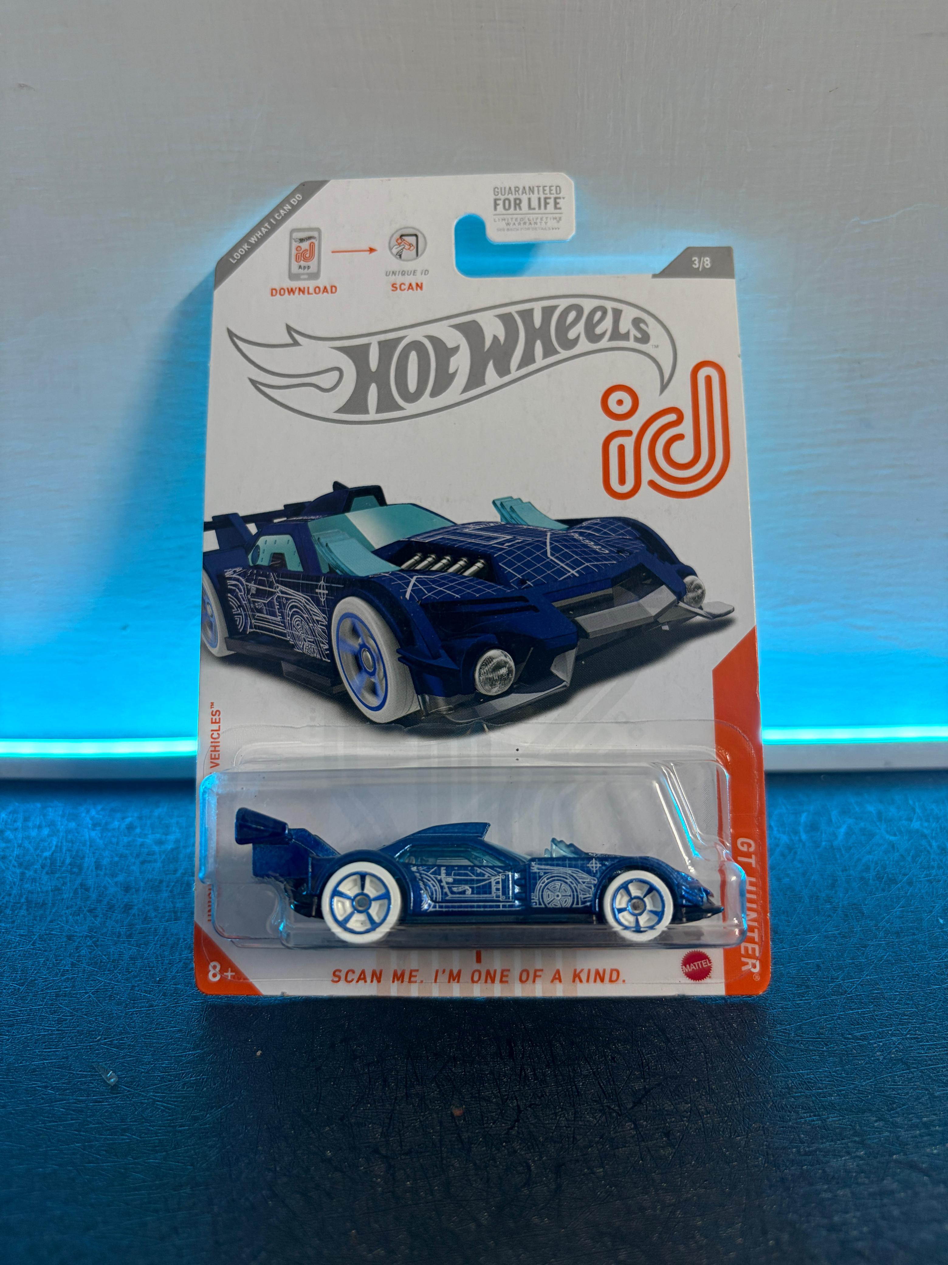 Hotwheels id GT Hunter-US Imported Card