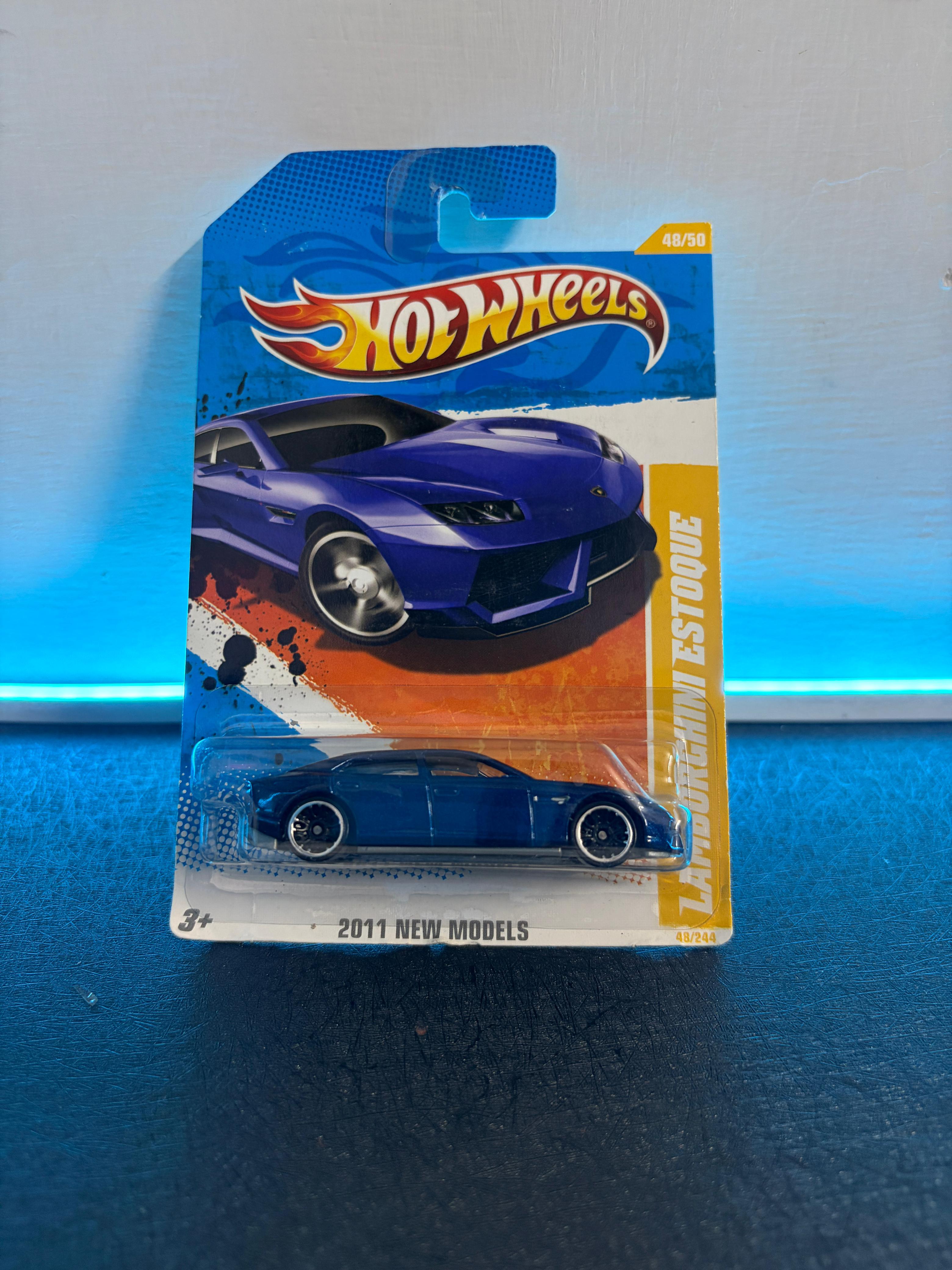 Lamborghini Estoque Blue-Imported Card