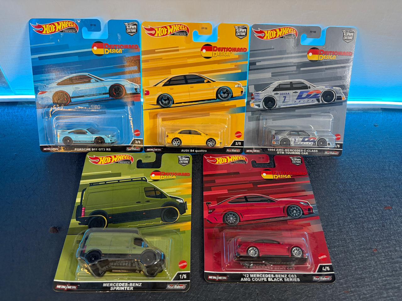 Deutschland Car culture premium (Set of 5) (USA Imported)