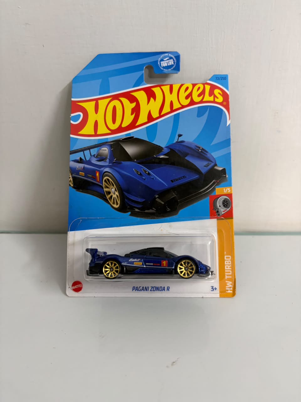 Pagani Zonda R Blue-USA Imported Card