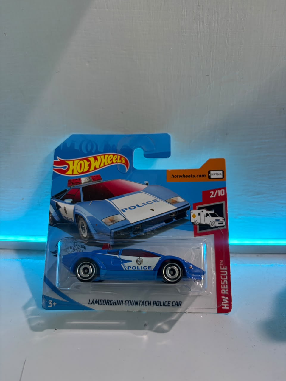 Lamborghini Countache Police Car-US Imported(Short Card)